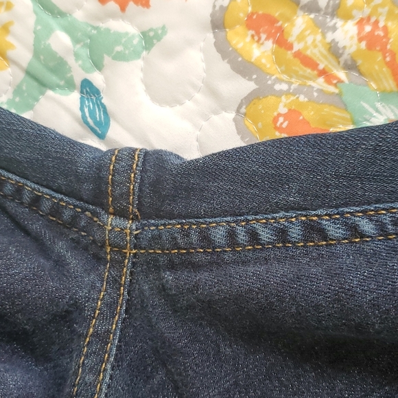 LIZ CLAIBORNE DARK BLUE JEANS SIZE 16 - Picture 8 of 8